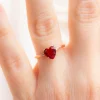 Crisafi Gioielli Anello Fani Love Rosso> Anelli