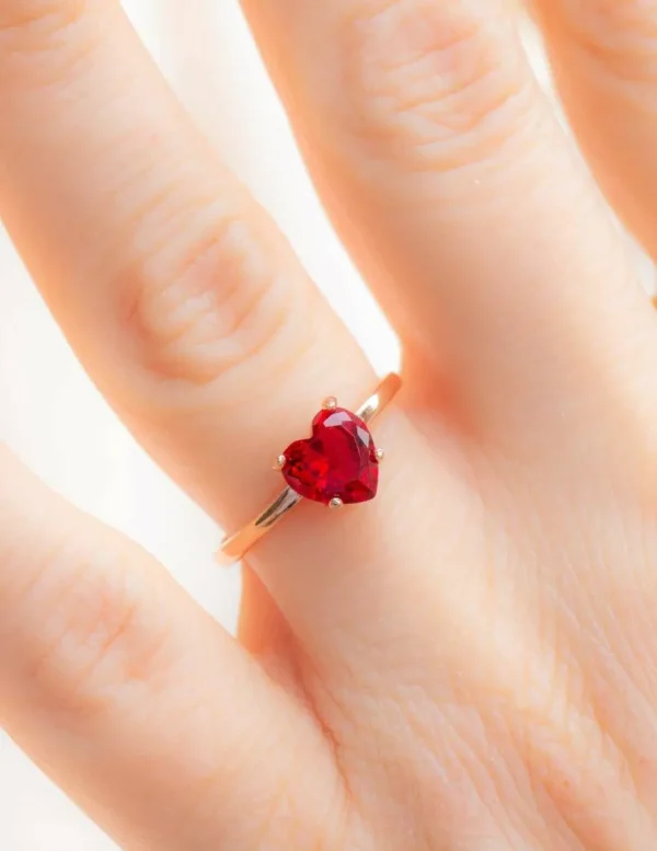 Crisafi Gioielli Anello Fani Love Rosso> Anelli