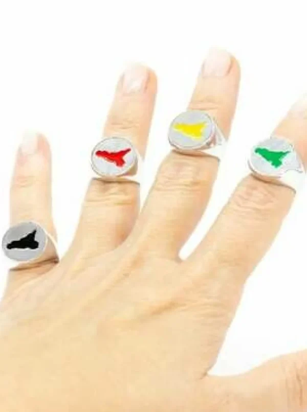 Crisafi Gioielli Anello Mignolo Sicilia Smaltato> Anelli