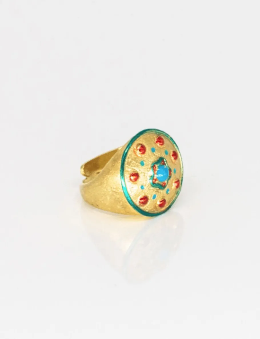 anello_scudo_paladino_sma_2.webp Crisafi Gioielli Anello Scudo Paladino Smaltato - Terra del Sole> Anelli