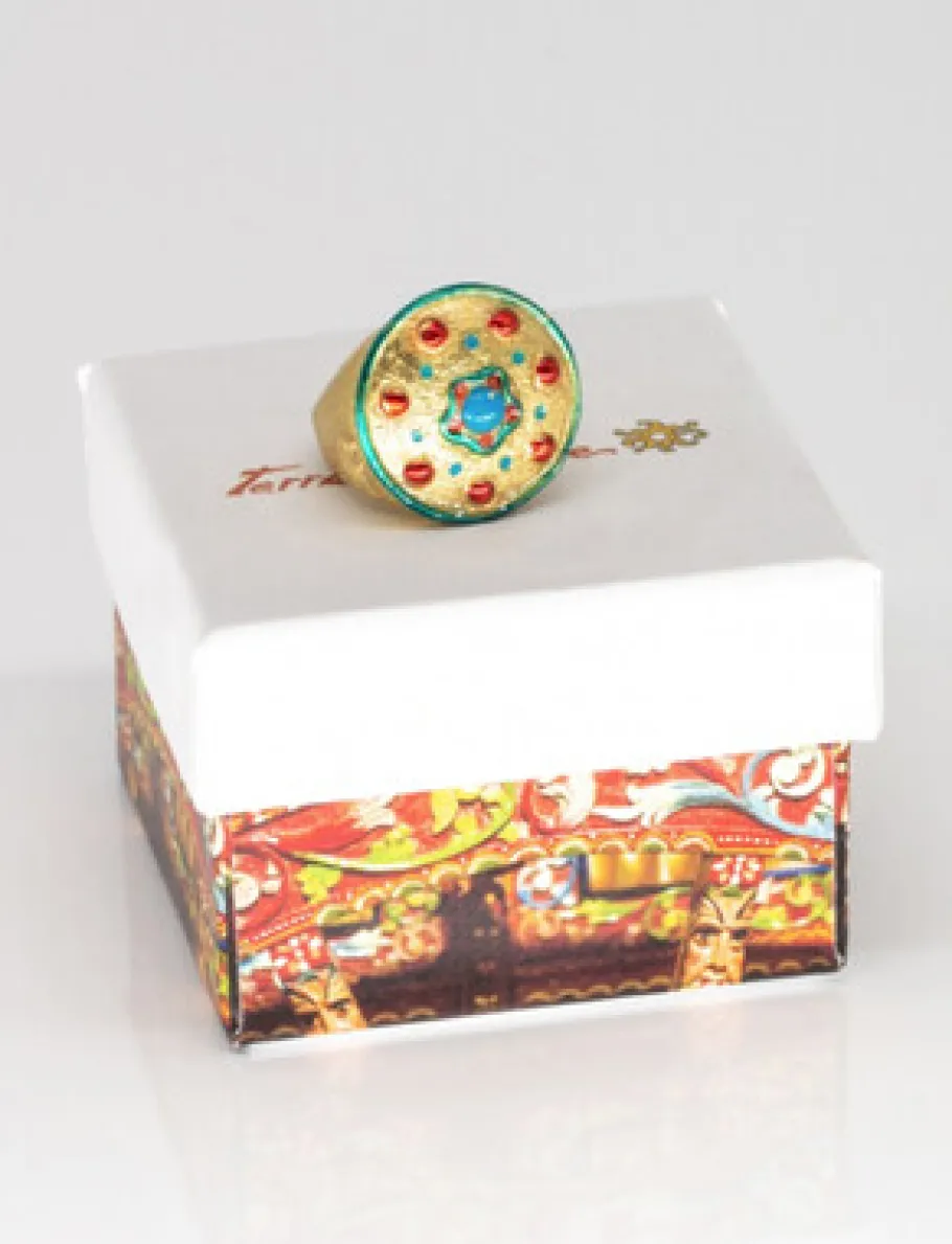 anello_scudo_paladino_sma_9.webp Crisafi Gioielli Anello Scudo Paladino Smaltato - Terra del Sole> Anelli