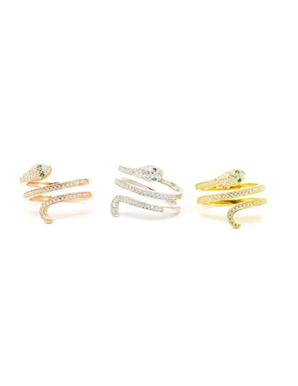Crisafi Gioielli Anello Snake> Anelli