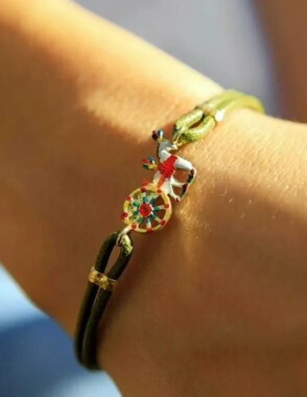 Crisafi Gioielli Bracciale Carretto Siciliano Smaltato - Terra del Sole> Bracciali