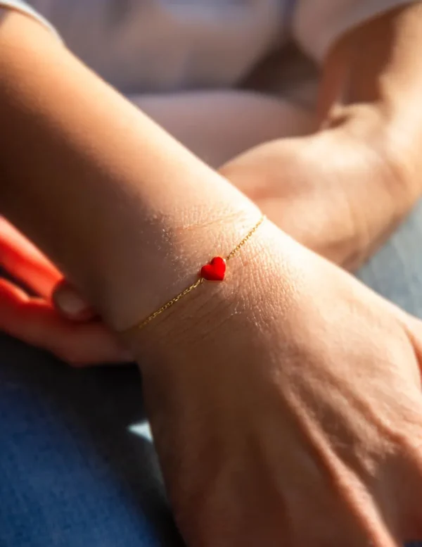 Crisafi Gioielli Bracciale Cuore Smaltato> Bracciali