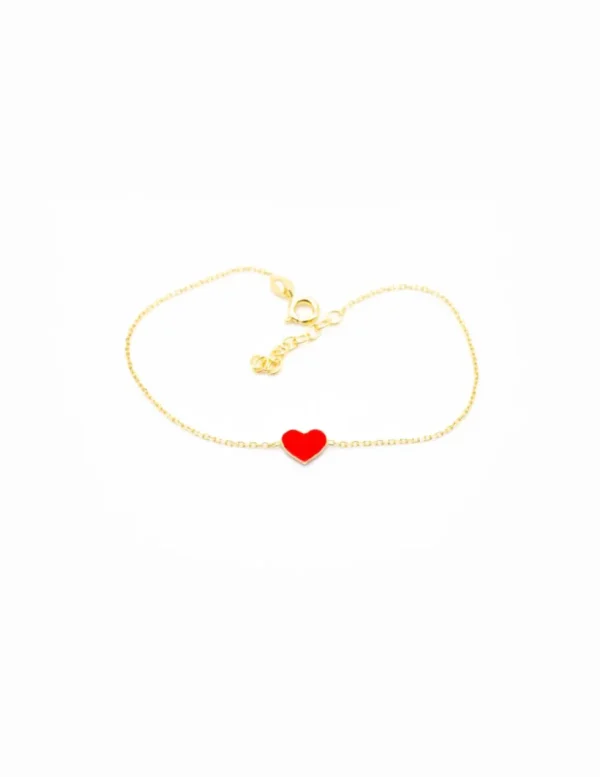 Crisafi Gioielli Bracciale Cuore Smaltato> Bracciali