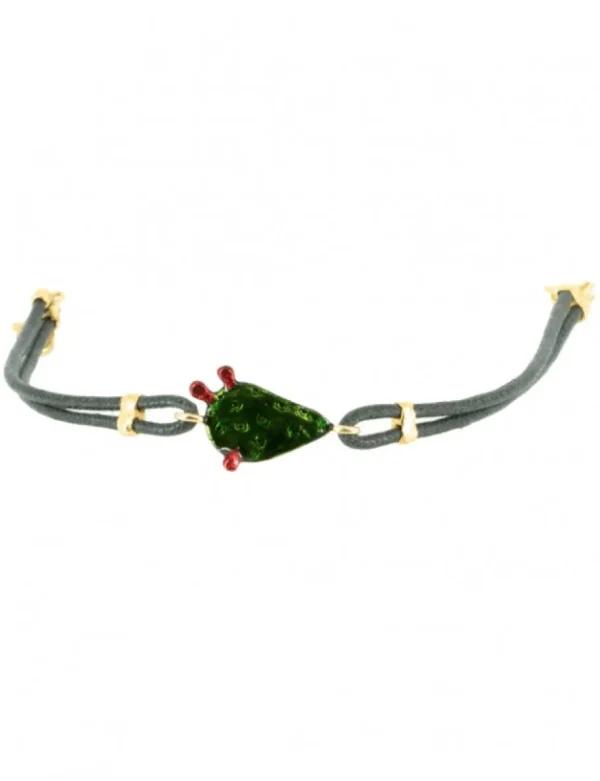 Crisafi Gioielli Bracciale Fico d'India Smaltato - Terra del Sole> Bracciali