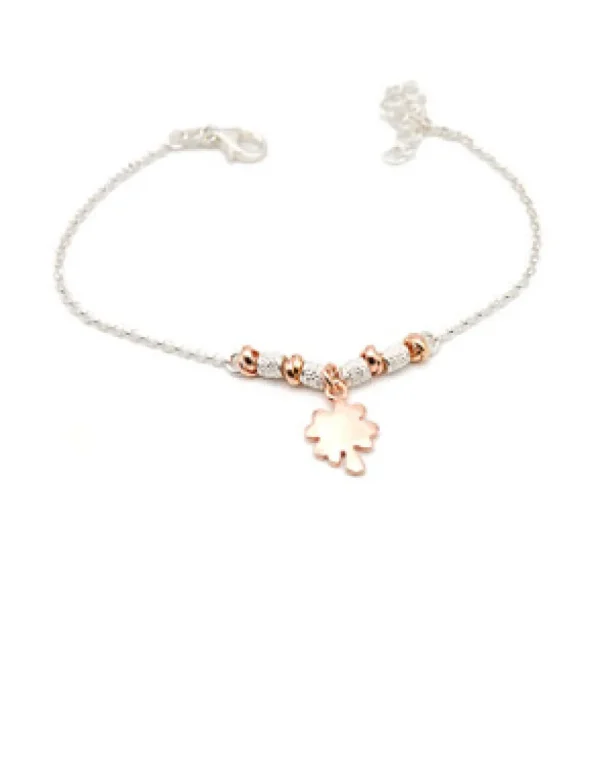 Crisafi Gioielli Bracciale Pepite Quadrifoglio> Bracciali