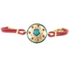 Crisafi Gioielli Bracciale Scudo Siciliano Smaltato - Terra del Sole> Bracciali