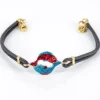 Crisafi Gioielli Bracciale Segno Zodiacale Pesci Smaltato - Terra del Sole> Bracciali