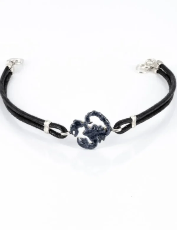 Crisafi Gioielli Bracciale Segno Zodiacale Scorpione Smaltato - Terra del Sole> Bracciali