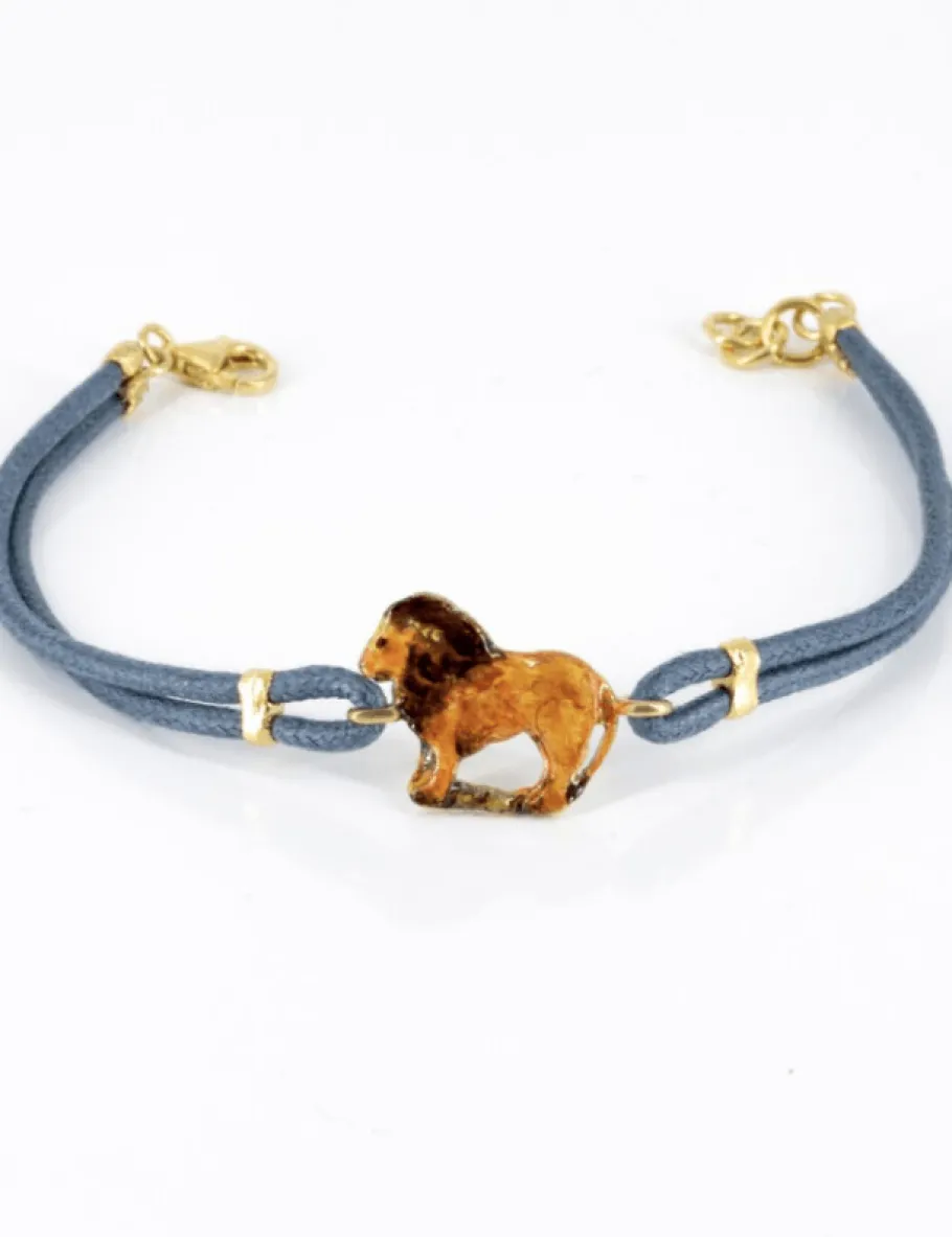bracciale_segno_zodiacale_0-6.webp Crisafi Gioielli Bracciale Segno Zodiacale Leone Smaltato - Terra del Sole> Bracciali