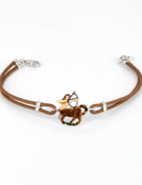 Crisafi Gioielli Bracciale Segno Zodiacale Sagittario Smaltato - Terra del Sole> Bracciali