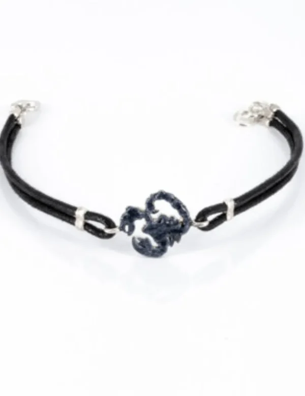 Crisafi Gioielli Bracciale Segno Zodiacale Scorpione Smaltato - Terra del Sole> Bracciali