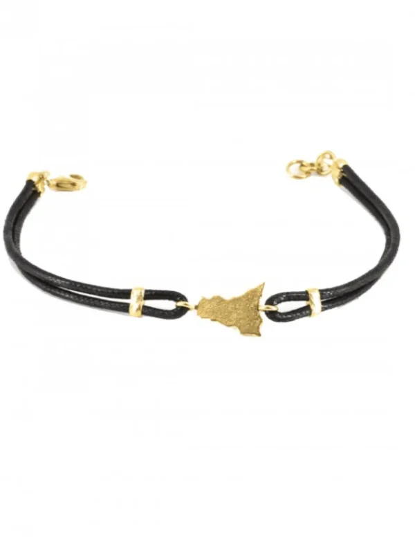 Crisafi Gioielli Bracciale Sicilia Cordino - Terra del Sole> Bracciali
