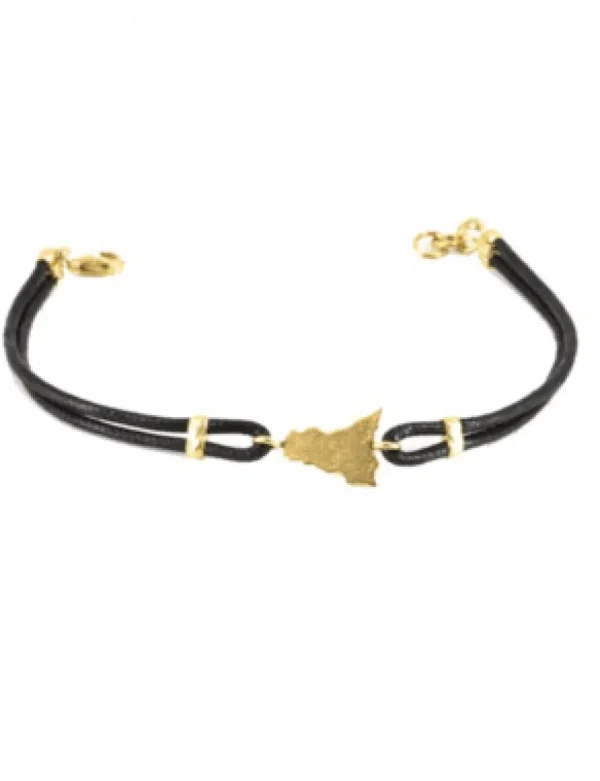 Crisafi Gioielli Bracciale Sicilia Cordino - Terra del Sole> Bracciali