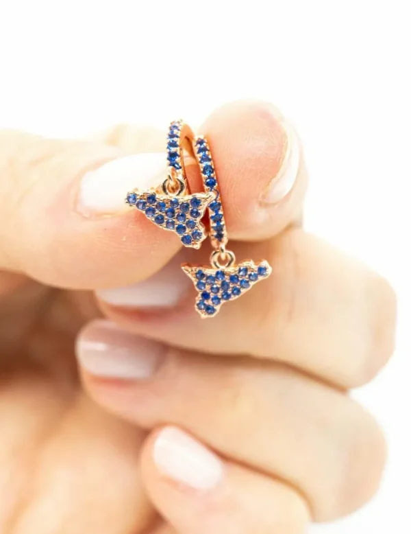 Crisafi Gioielli Cerchietti Sicilia Zirconia> Orecchini