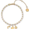 Crisafi Gioielli 24 Kae Bracciale Perle Pendenti> 24 Kae