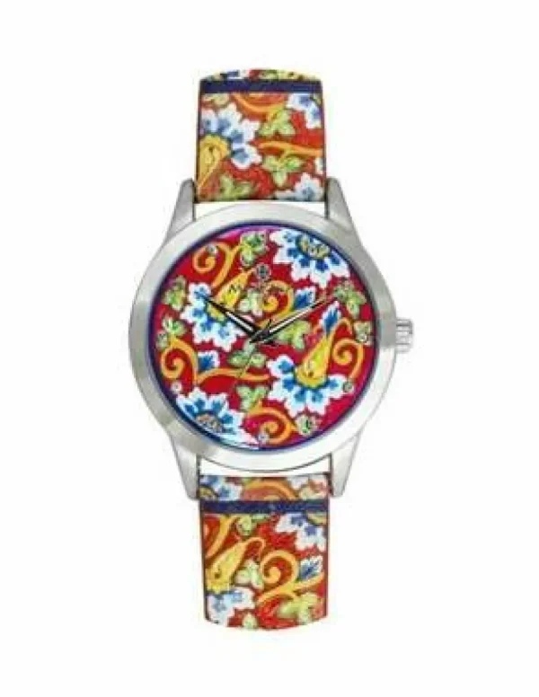 Crisafi Gioielli Orologio Mizzica Fiore Blu MB109> Mizzica Time Orologi