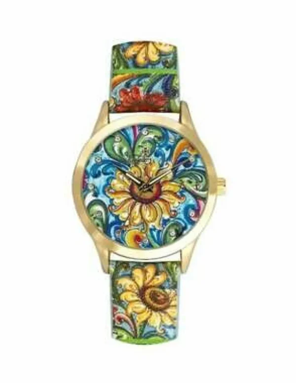Crisafi Gioielli Orologio Mizzica Girasole MB107> Mizzica Time Orologi