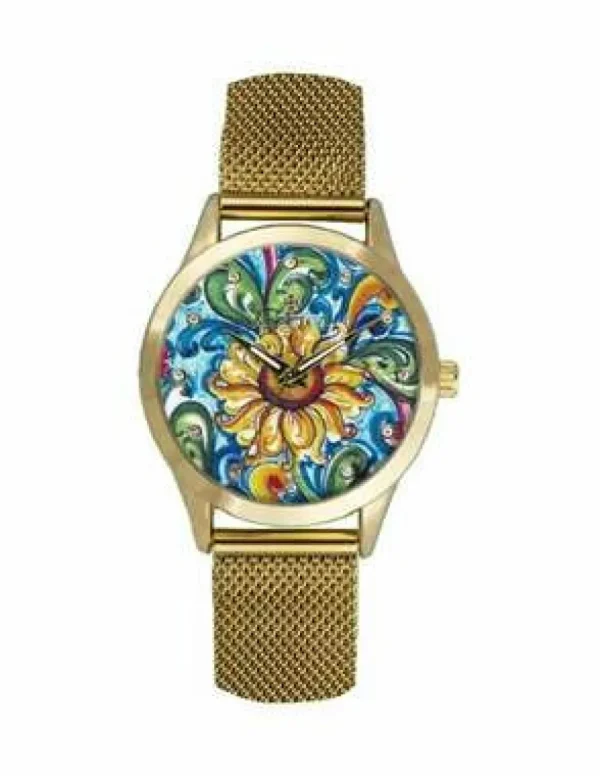 Crisafi Gioielli Orologio Mizzica Girasole MC107> Mizzica Time Orologi