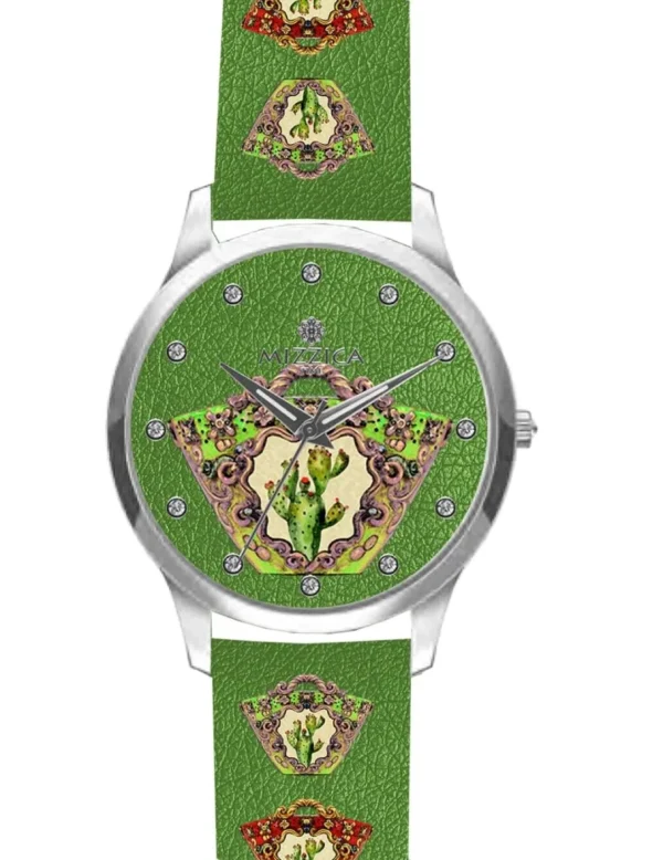 Crisafi Gioielli Orologio Mizzica La Coffa Verde MB167> Mizzica Time Orologi