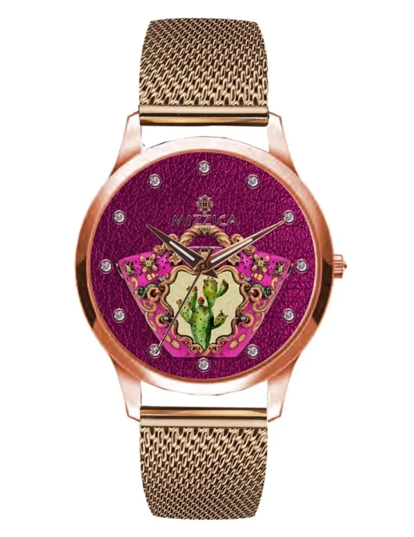 Crisafi Gioielli Orologio Mizzica La Coffa Viola MC165> Mizzica Time Orologi