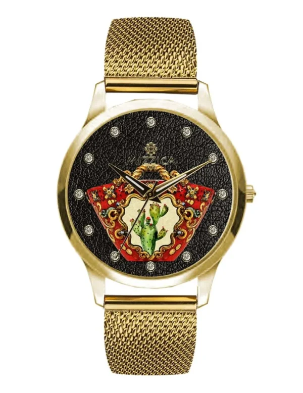 Crisafi Gioielli Orologio Mizzica La Coffa Black MC166> Mizzica Time Orologi