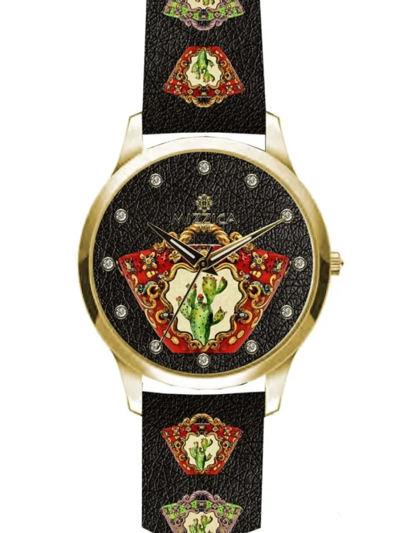 Crisafi Gioielli Orologio Mizzica La Coffa Black MB166> Mizzica Time Orologi