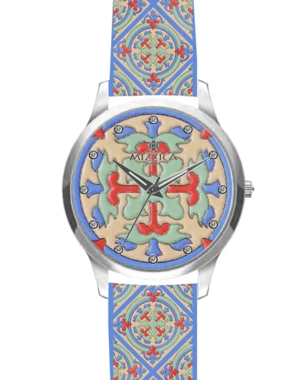Crisafi Gioielli Orologio Mizzica La Maiolica Blu MB170> Mizzica Time Orologi