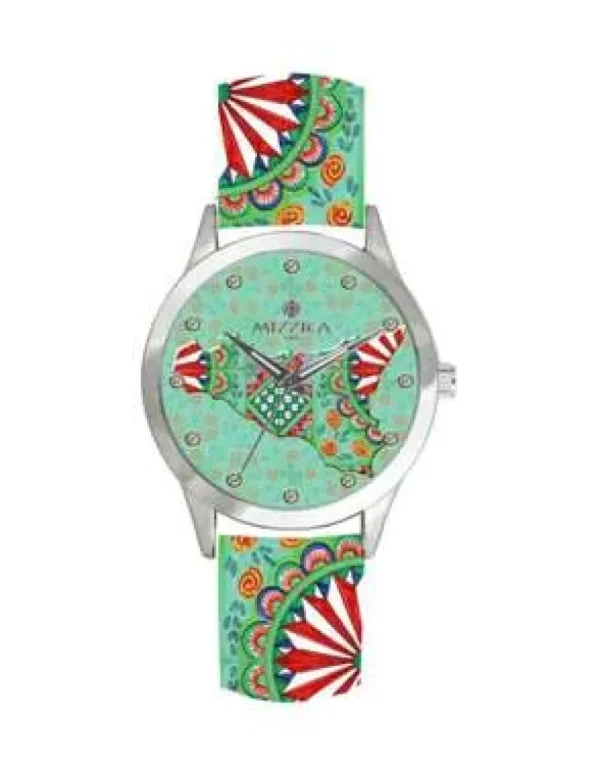 Crisafi Gioielli Orologio Mizzica La Sicilia Verde MB134> Mizzica Time Orologi