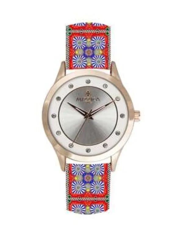 Crisafi Gioielli Orologio Mizzica La Trinacria Rosso MA137> Mizzica Time Orologi