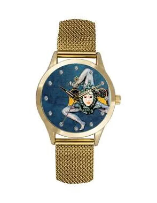 Crisafi Gioielli Orologio Mizzica La Trinacria Blu MC135> Mizzica Time Orologi