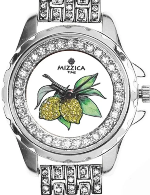 Crisafi Gioielli Orologio Mizzica Limone Zirconi MZ206B> Mizzica Time Orologi
