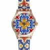 Crisafi Gioielli Orologio Mizzica Maiolica Puntale MB108> Mizzica Time Orologi