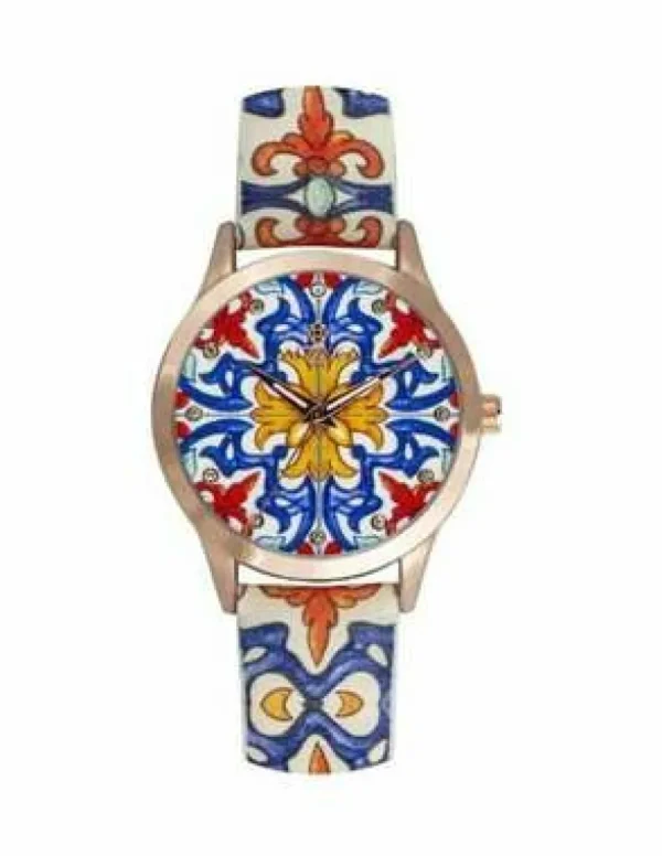 Crisafi Gioielli Orologio Mizzica Maiolica Puntale MB108> Mizzica Time Orologi