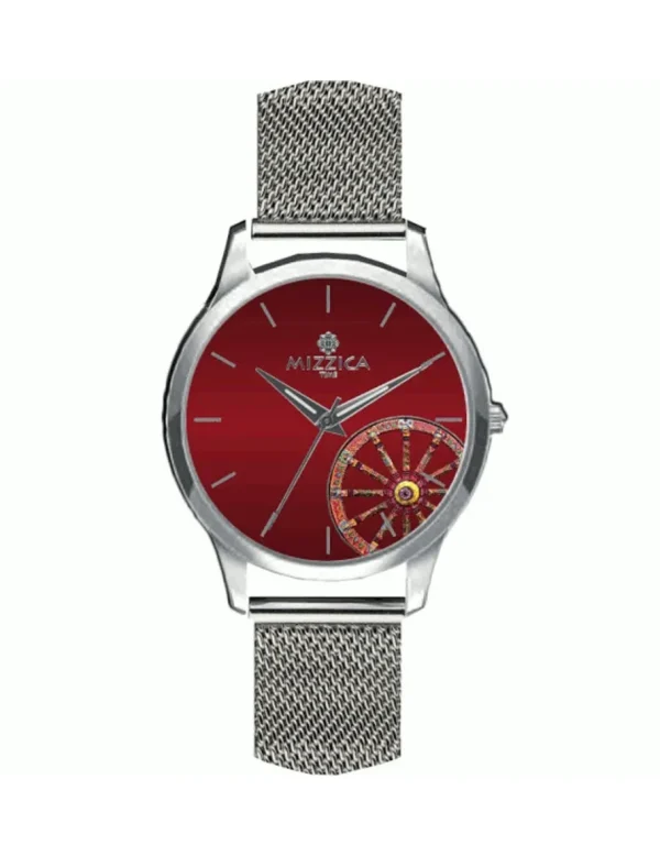 Crisafi Gioielli Orologio Mizzica Uomo La Ruota Rosso MU302> Mizzica Time Orologi