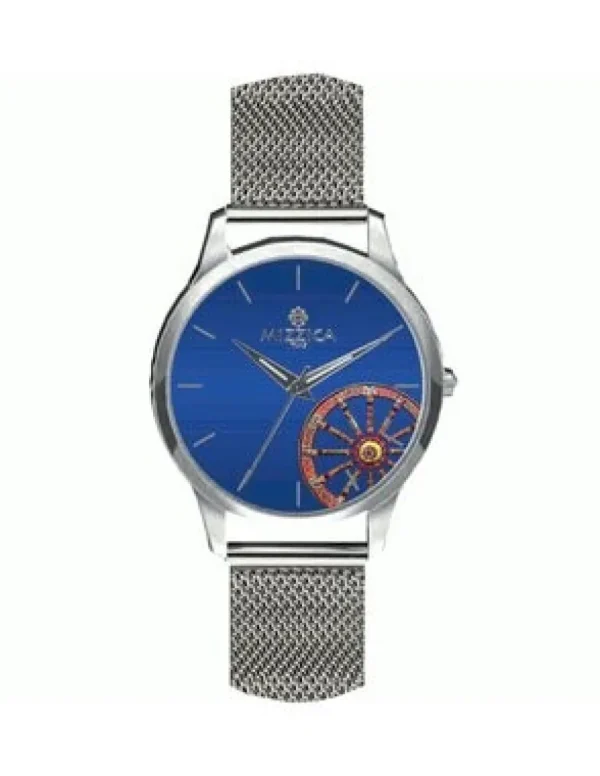 Crisafi Gioielli Orologio Mizzica Uomo La Ruota Blu MU202> Mizzica Time Orologi