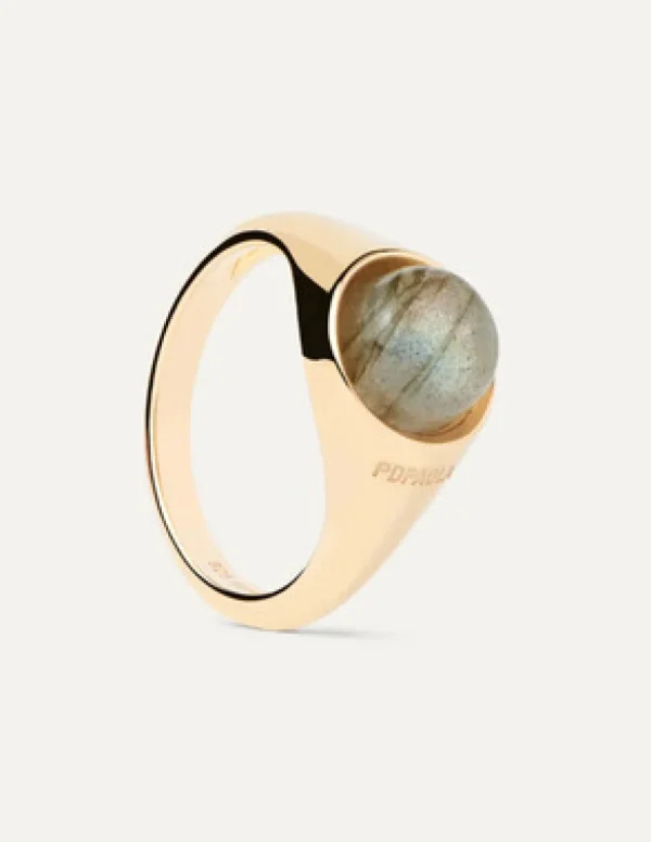 Crisafi Gioielli PD PAOLA Anello Moon Labradorite> Anelli | Pdpaola