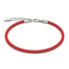 Crisafi Gioielli Rerum Bracciale Cuoio Rosso> Rerum Gioielli