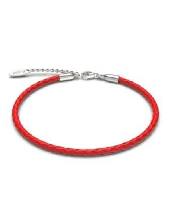 Crisafi Gioielli Rerum Bracciale Cuoio Rosso> Rerum Gioielli