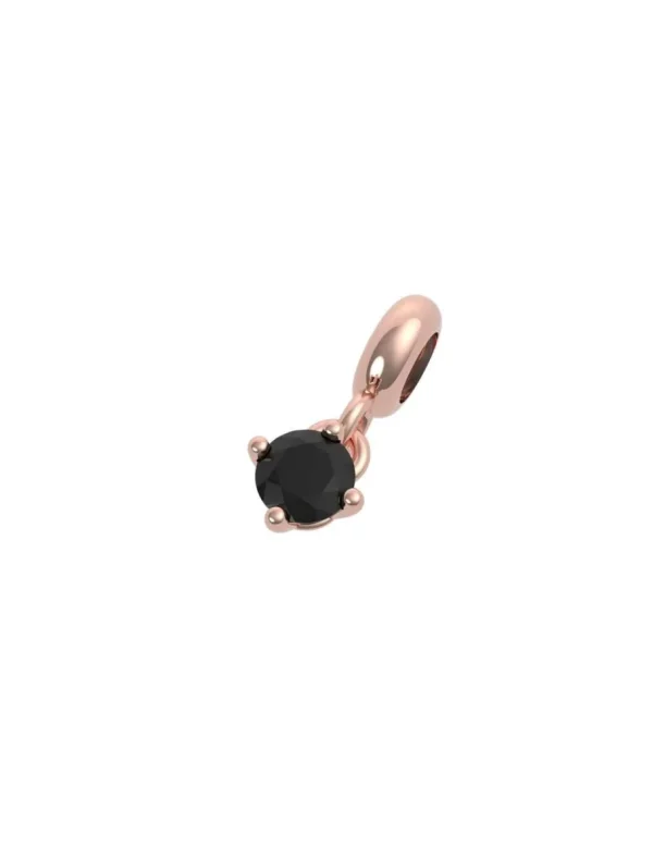 Crisafi Gioielli Rerum Stopper Punto Luce Nero> Rerum Gioielli