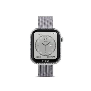 Crisafi Gioielli Smartwatch Call Love Diamond Argento> Ops Smartwatch
