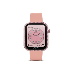 Crisafi Gioielli Smartwatch Call Love Diamond Rosa> Ops Smartwatch