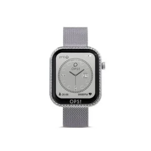 Crisafi Gioielli Smartwatch Call Love Diamond Argento> Ops Smartwatch