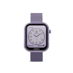 Crisafi Gioielli Smartwatch Call Love Diamond Lilla> Ops Smartwatch