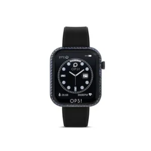 Crisafi Gioielli Smartwatch Call Love Diamond Nero> Ops Smartwatch