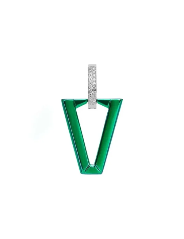Crisafi Gioielli Uali Metallic Green Valentina Ferragni> Valentina Ferragni Studio